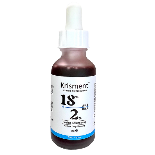 Krisment AHA+BHA+Niacinamide Peeling Serum Mask Skin Purifying Exfoliator 35g